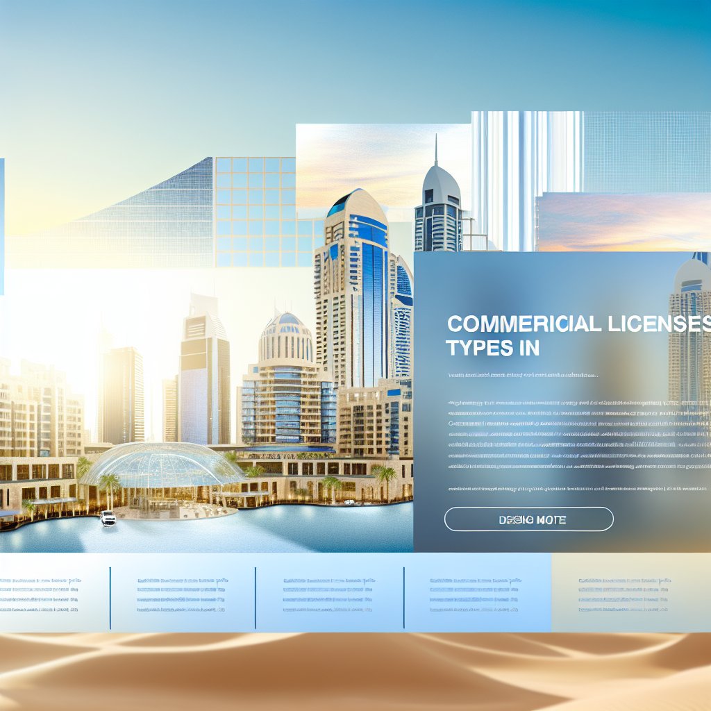 Tipos de Licencia Comercial en Dubai