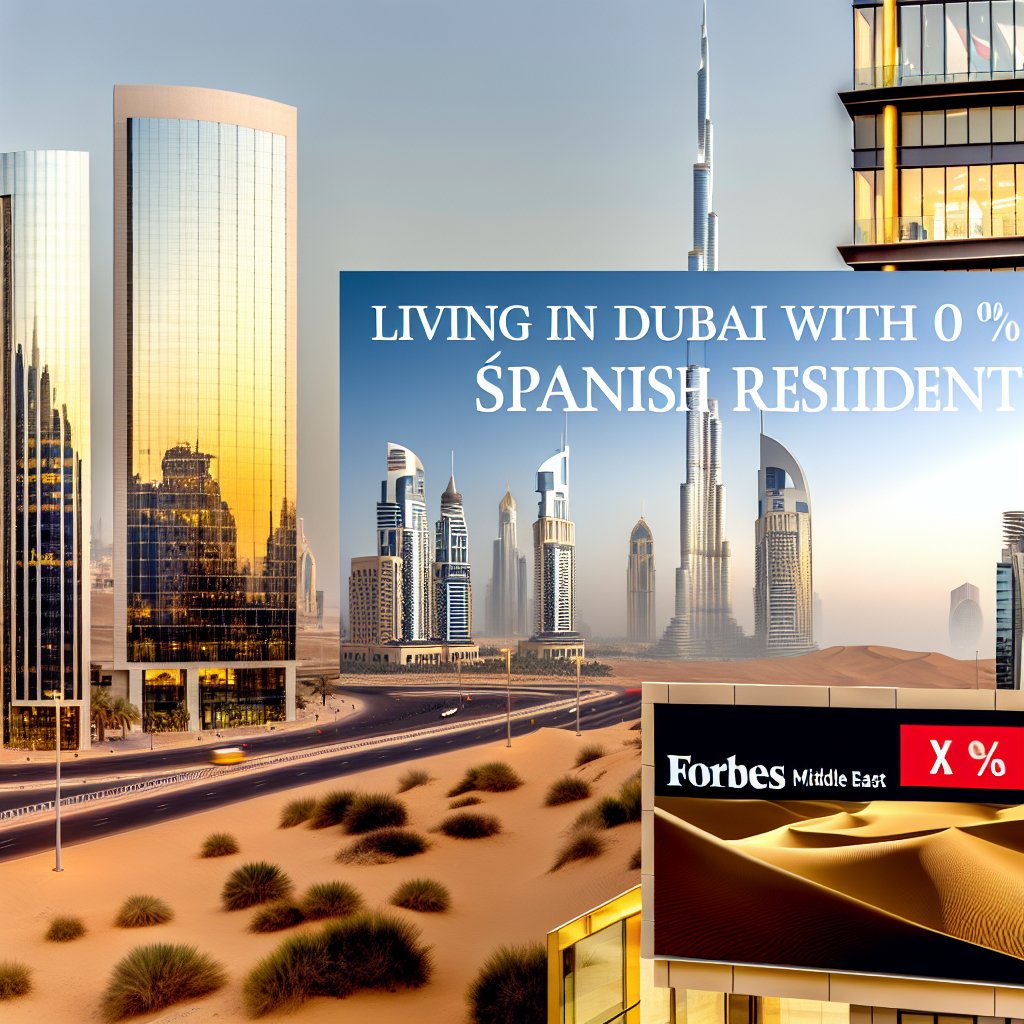 Vivir en Dubai con 0% Impuestos desde España
